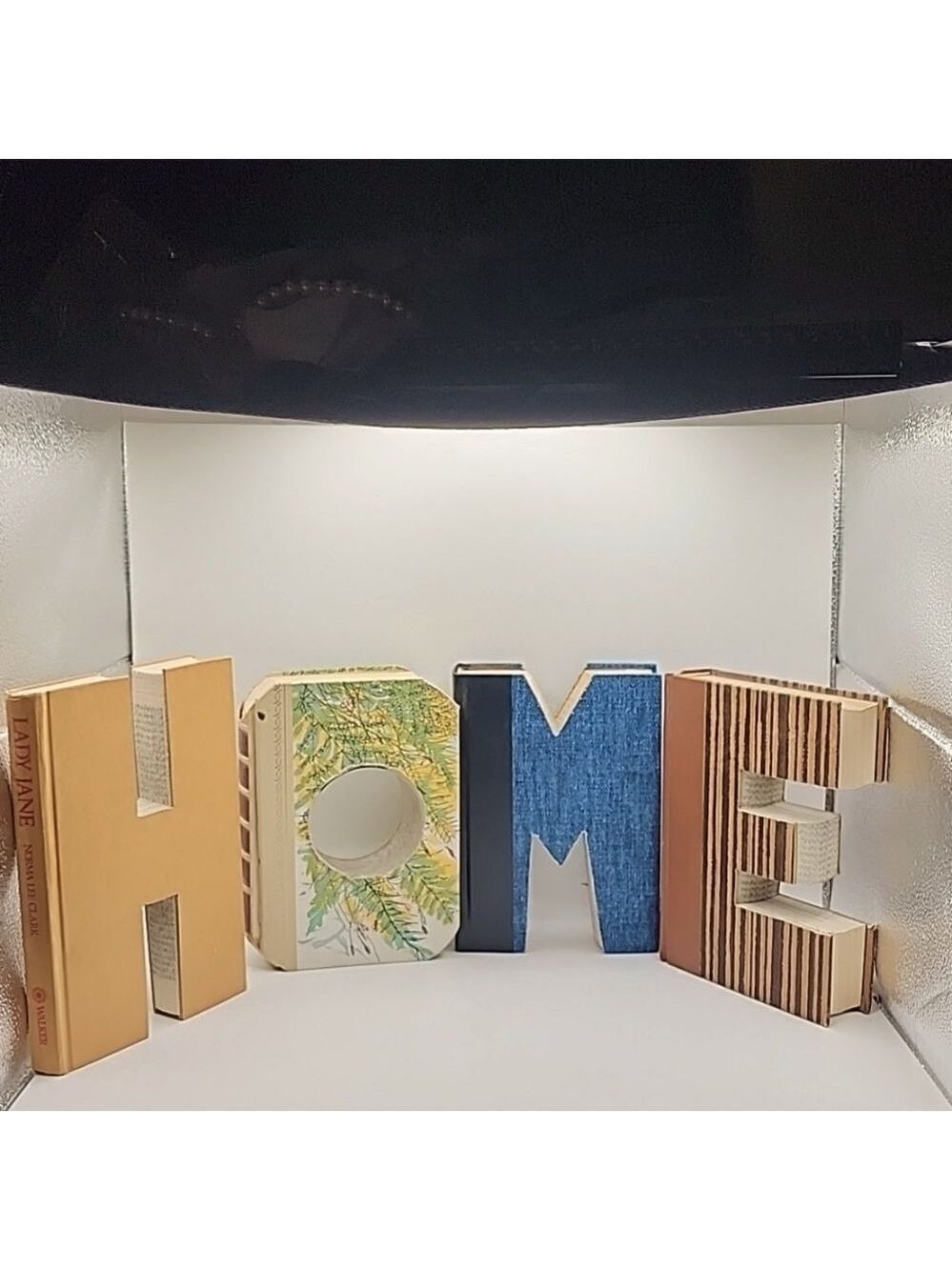 HOME MADE OUT OF BOOKS